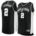 Camiseta Kawhi Leonard 2 San Antonio Spurs Icon Edition Negro Hombre